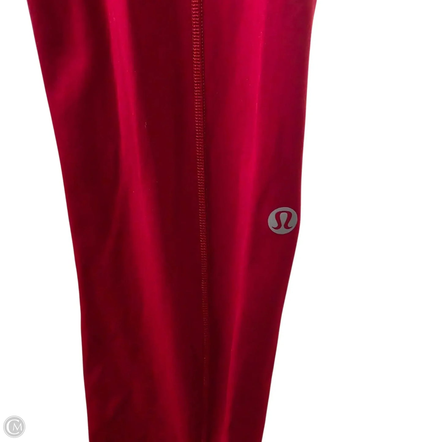 Athletic Leggings By Lululemon In Red, Size: 8