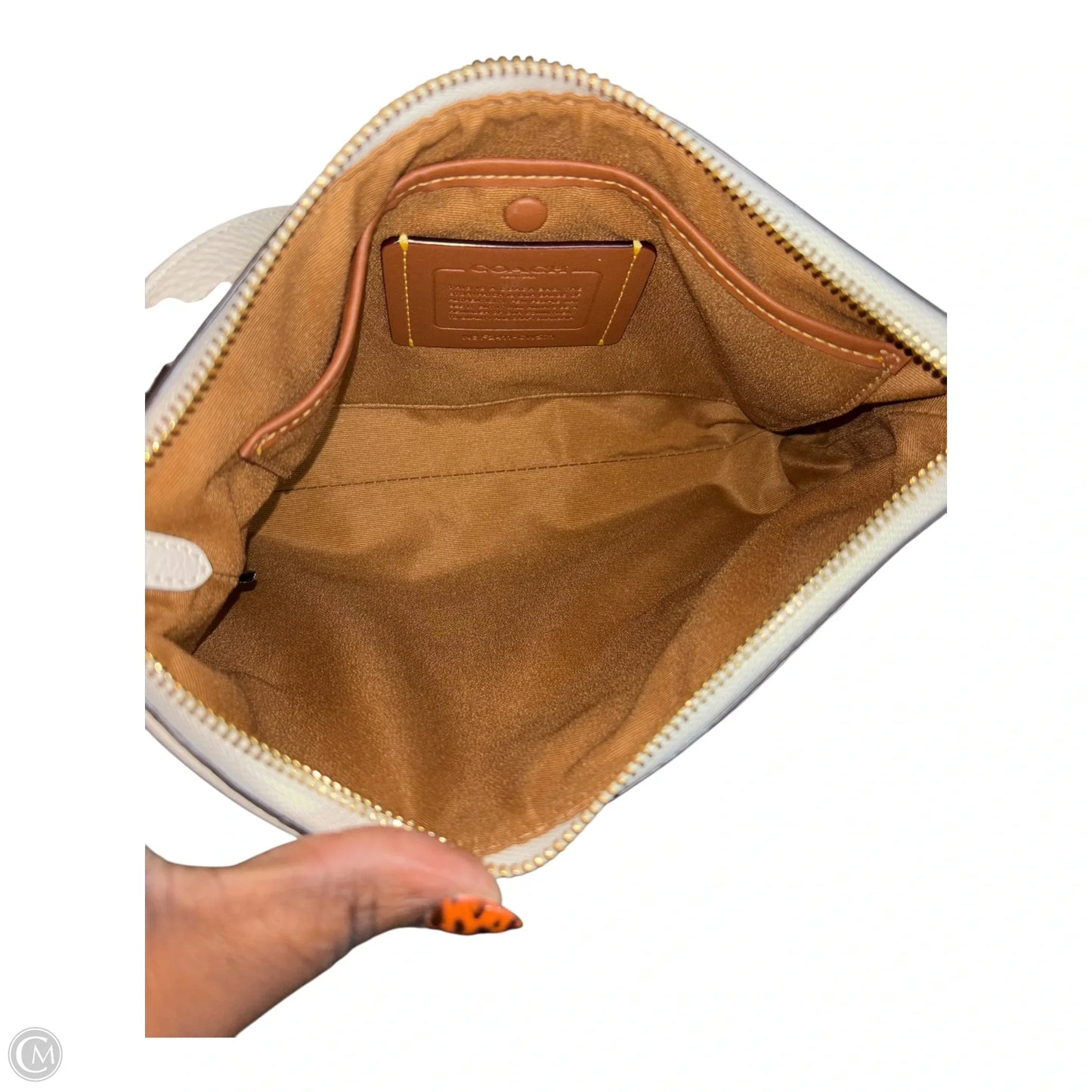 Handbag Designer By Coach, Size: Medium