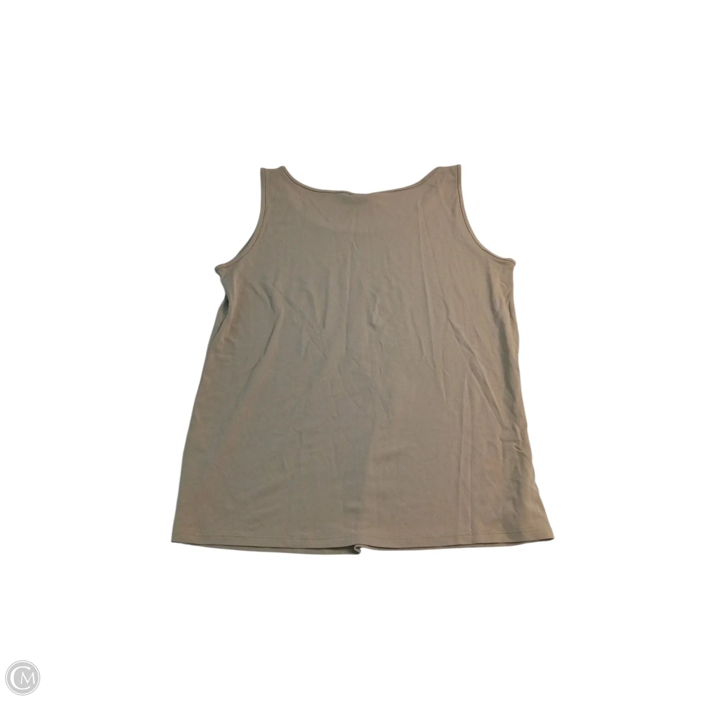 Top Sleeveless Basic By Eileen Fisher In Tan, Size: S