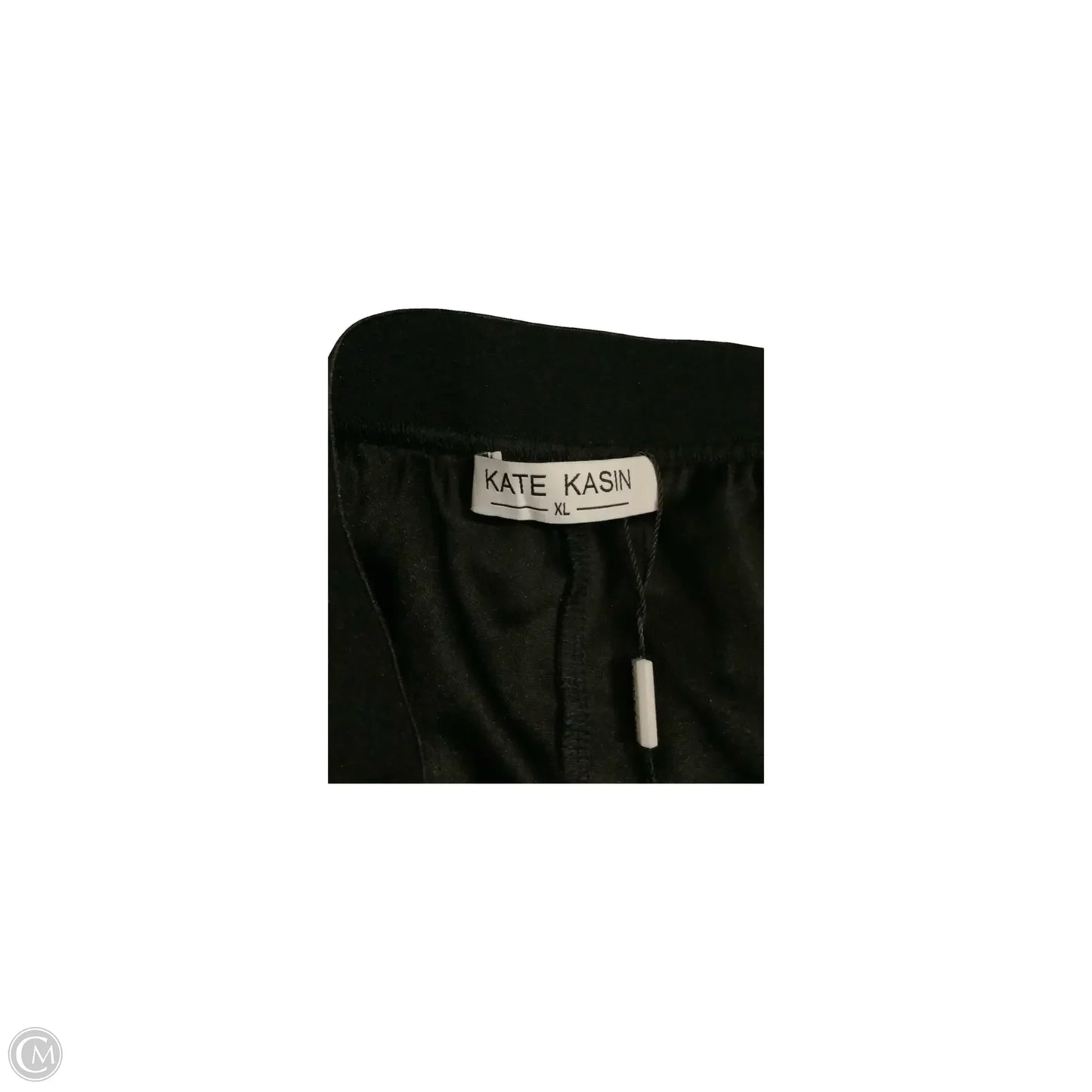 Skirt Midi By Kate Kasin In Black, Size: Xl