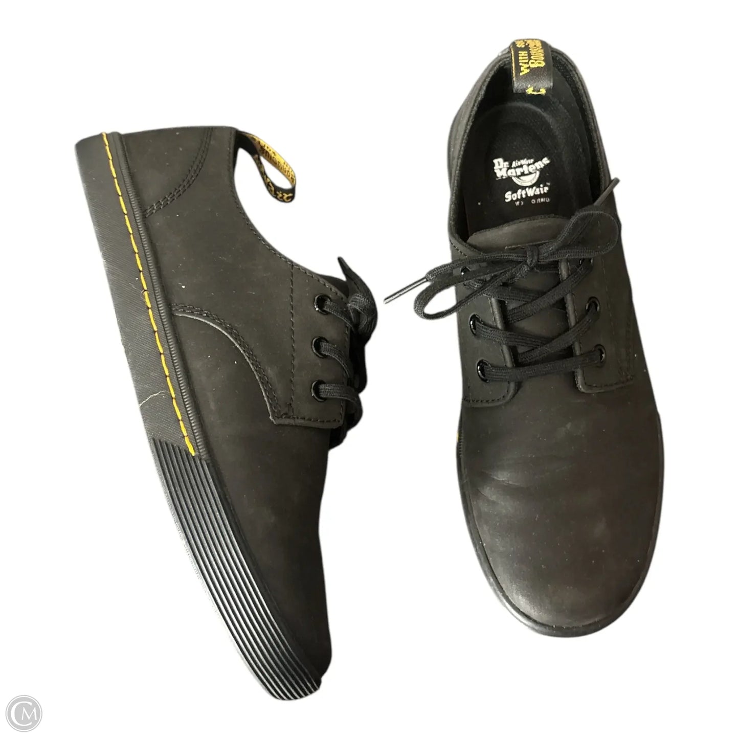 Shoes Flats By Dr Martens In Black, Size: 8
