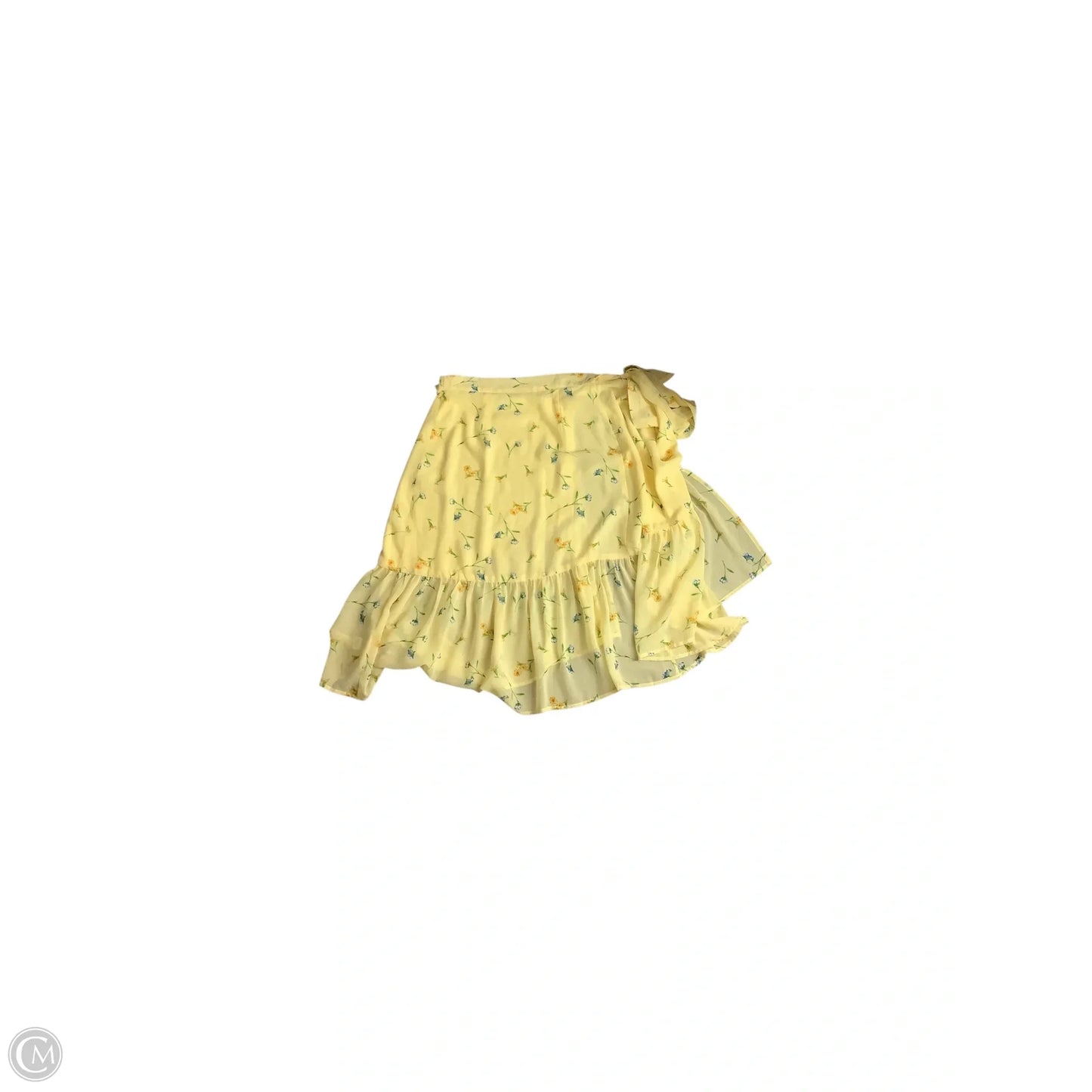 Skirt Midi By Gilli In Yellow, Size: S