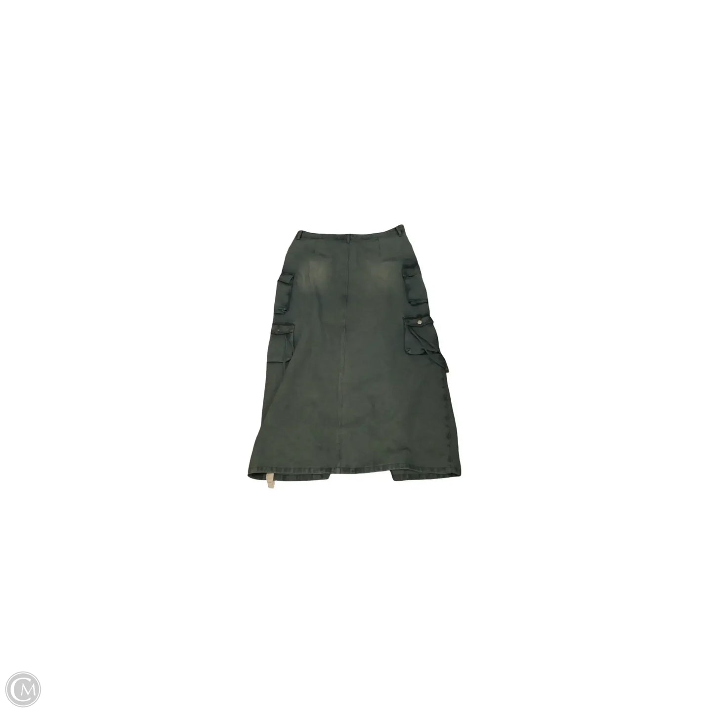 Skirt Maxi By Fashion Nova In Blue Denim, Size: 2x