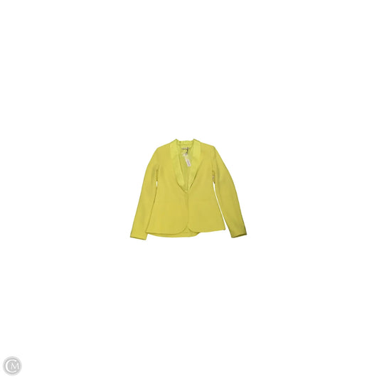 Blazer Designer By Alice + Olivia In Yellow, Size: 6