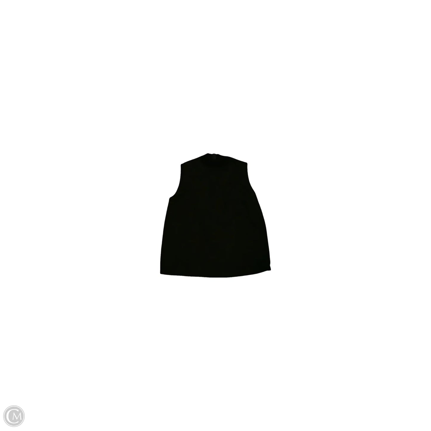 Top Sleeveless Basic By Ming Wang In Black, Size: S