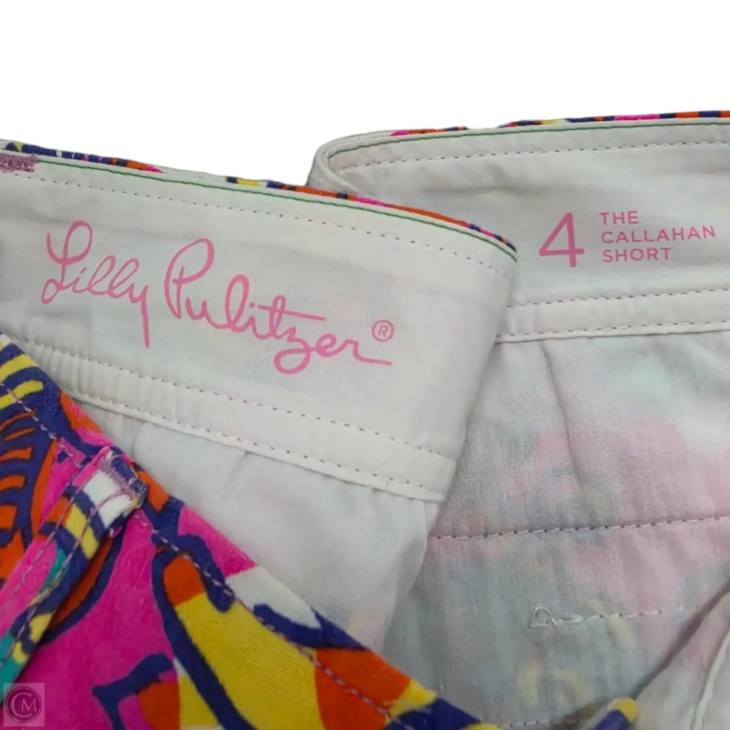 Shorts Designer By Lilly Pulitzer In Pink & Purple, Size: 4