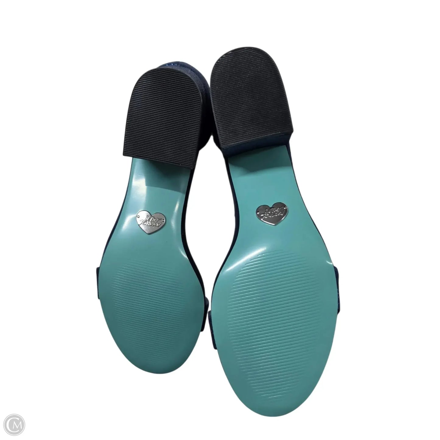 Shoes Heels Block By Betsey Johnson In Blue, Size: 9