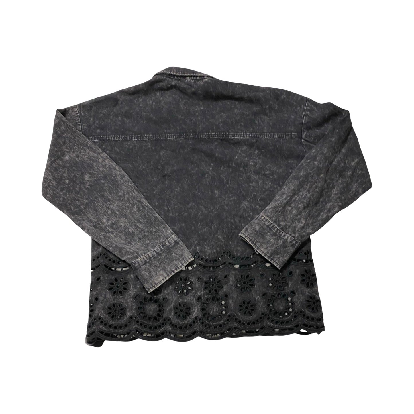 Jacket Shirt By Mystree In Black, Size:M