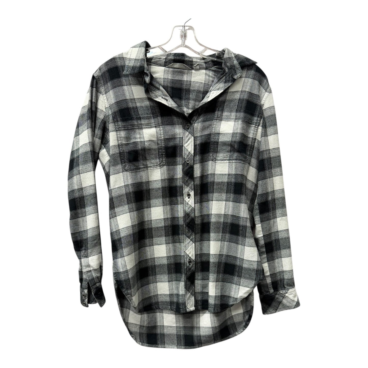 Blouse Ls By Athleta In Grey, Size:S