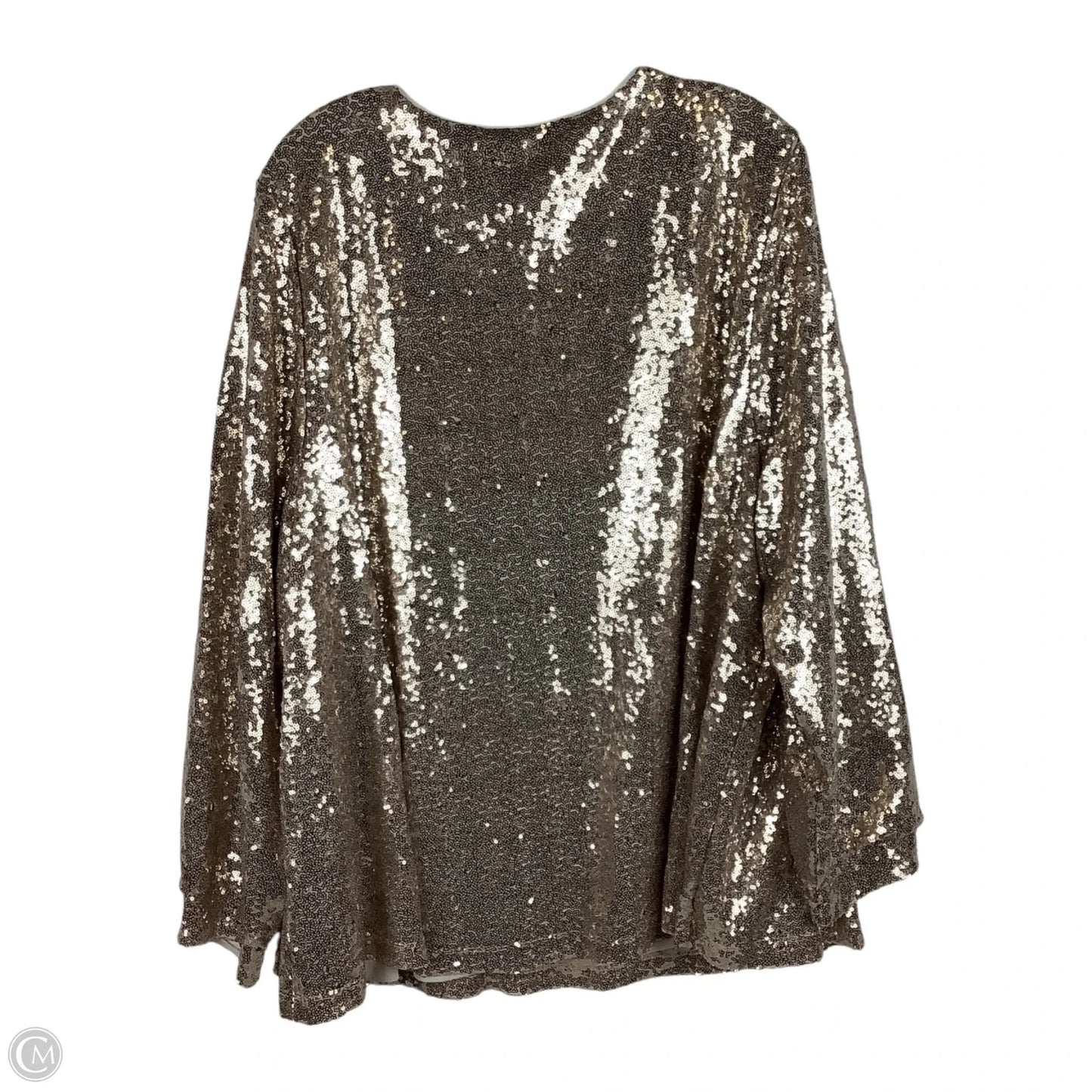 Top Long Sleeve By Lane Bryant In Rose Gold, Size: 3x (26)