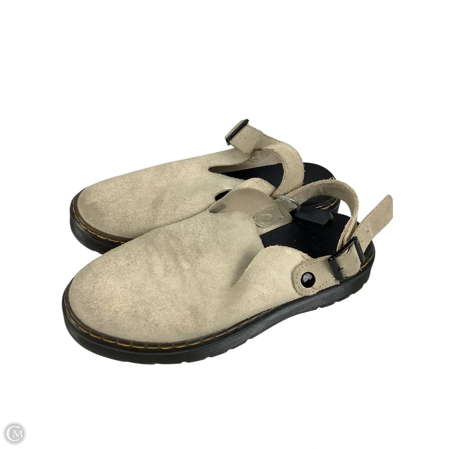 Shoes Flats By Dr Martens In Cream, Size: 8