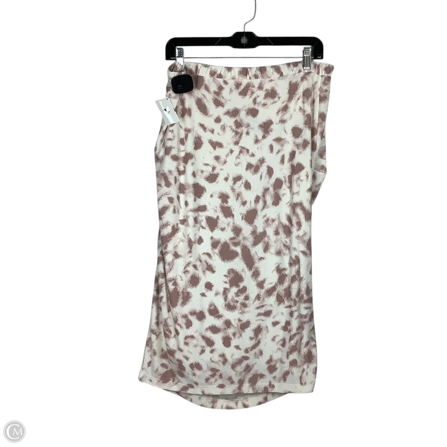 Skirt Maxi By Express In Tie Dye Print, Size: L