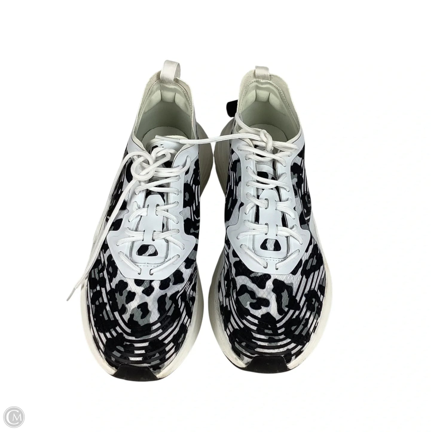 Shoes Designer By Apl In Black & White, Size: 8
