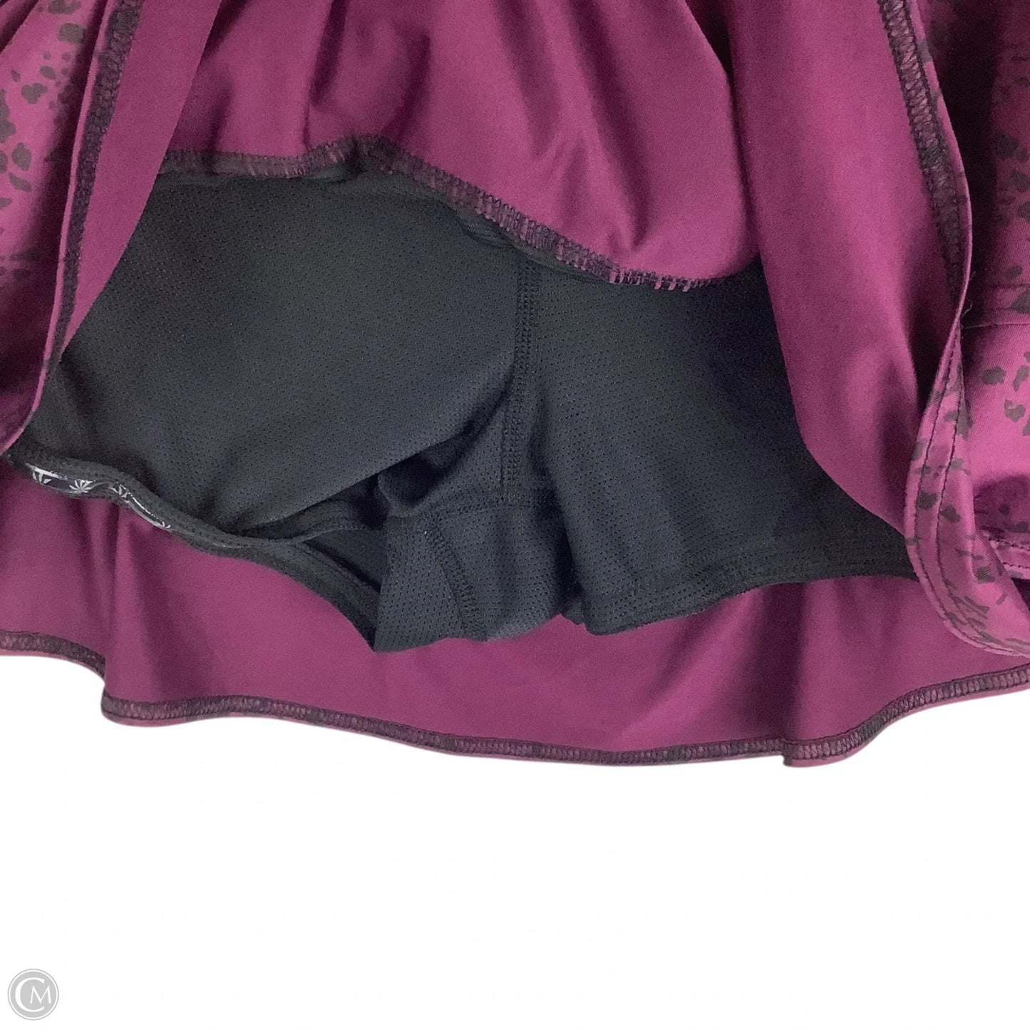 Athletic Skort By Athleta In Purple, Size: L