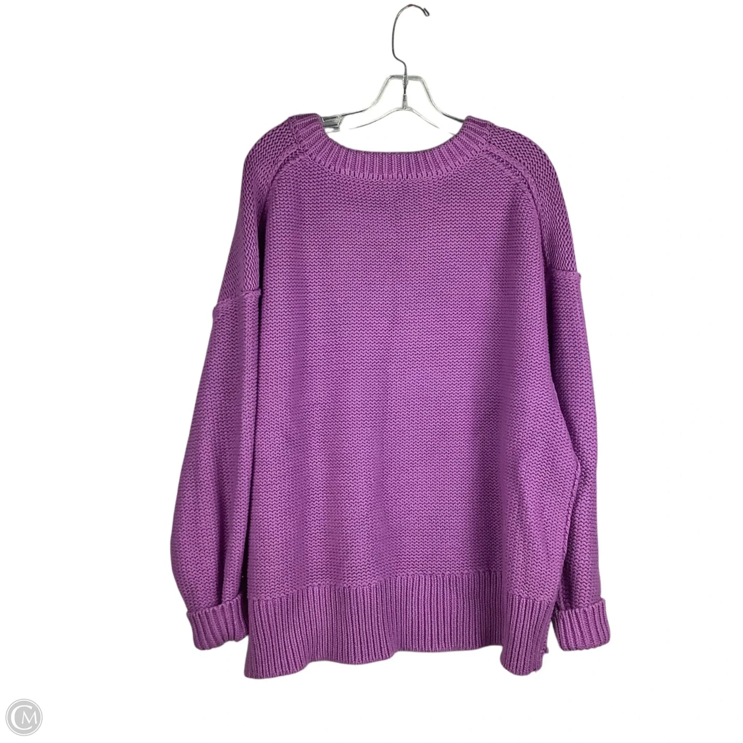 Sweater By Free People In Purple, Size: Estimated L