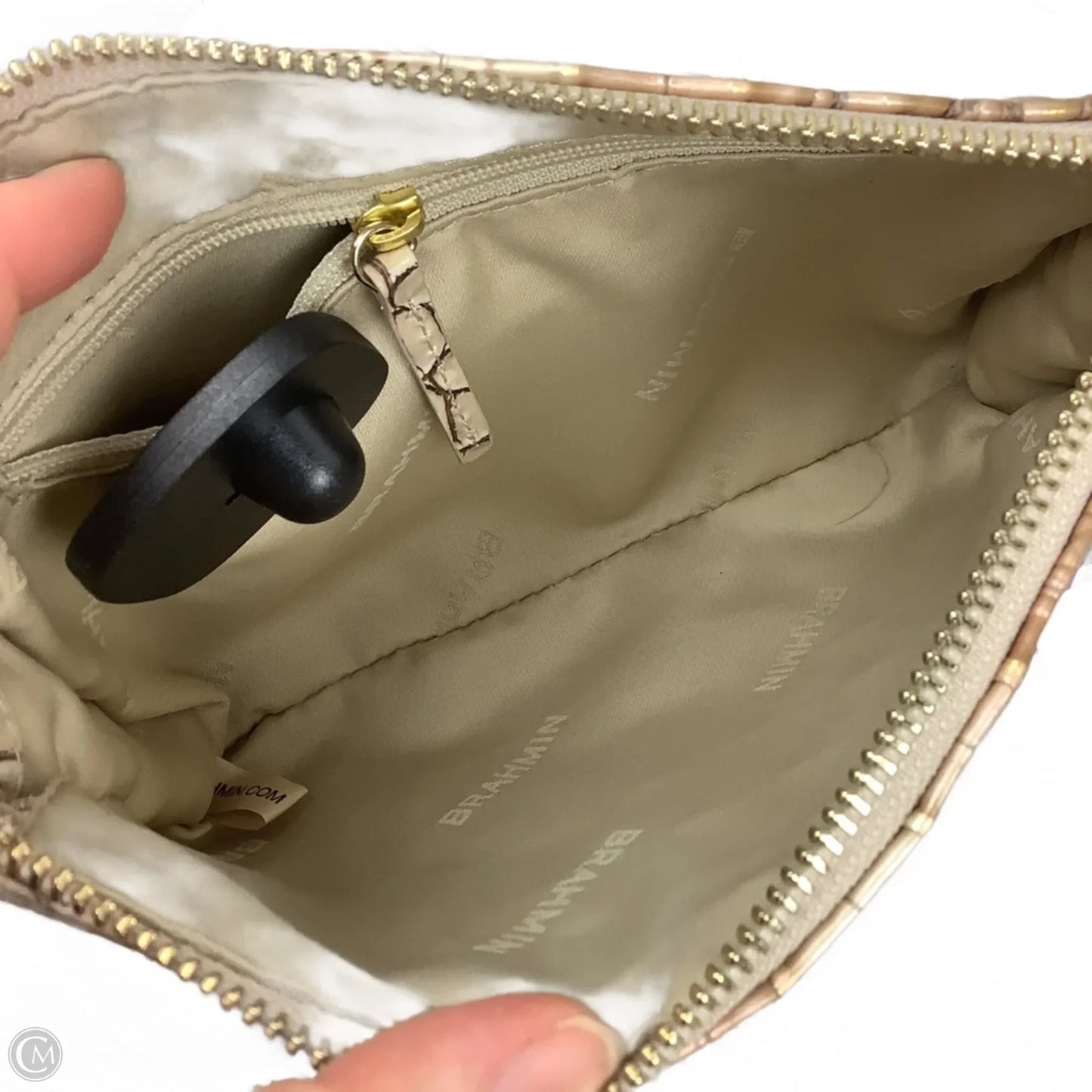 Wristlet Designer By Brahmin, Size: Large