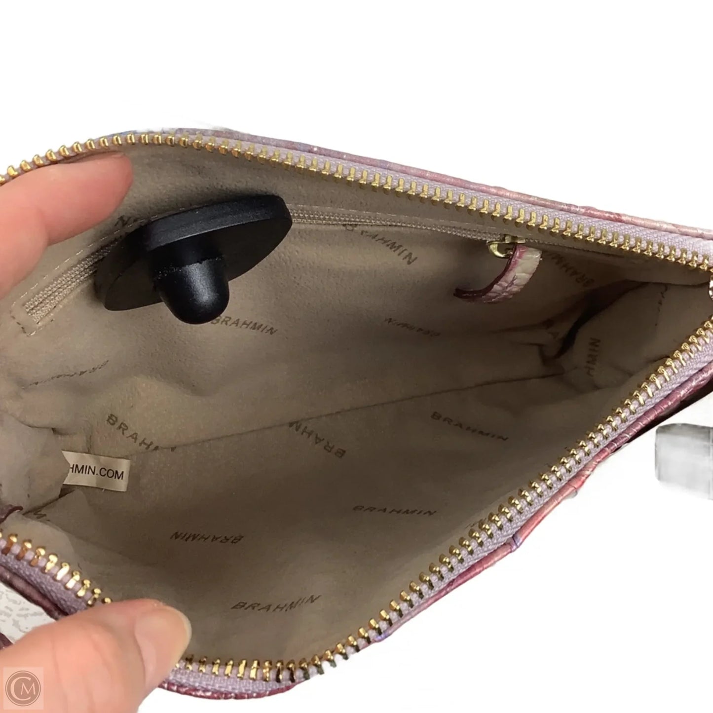 Wristlet Designer By Brahmin, Size: Large