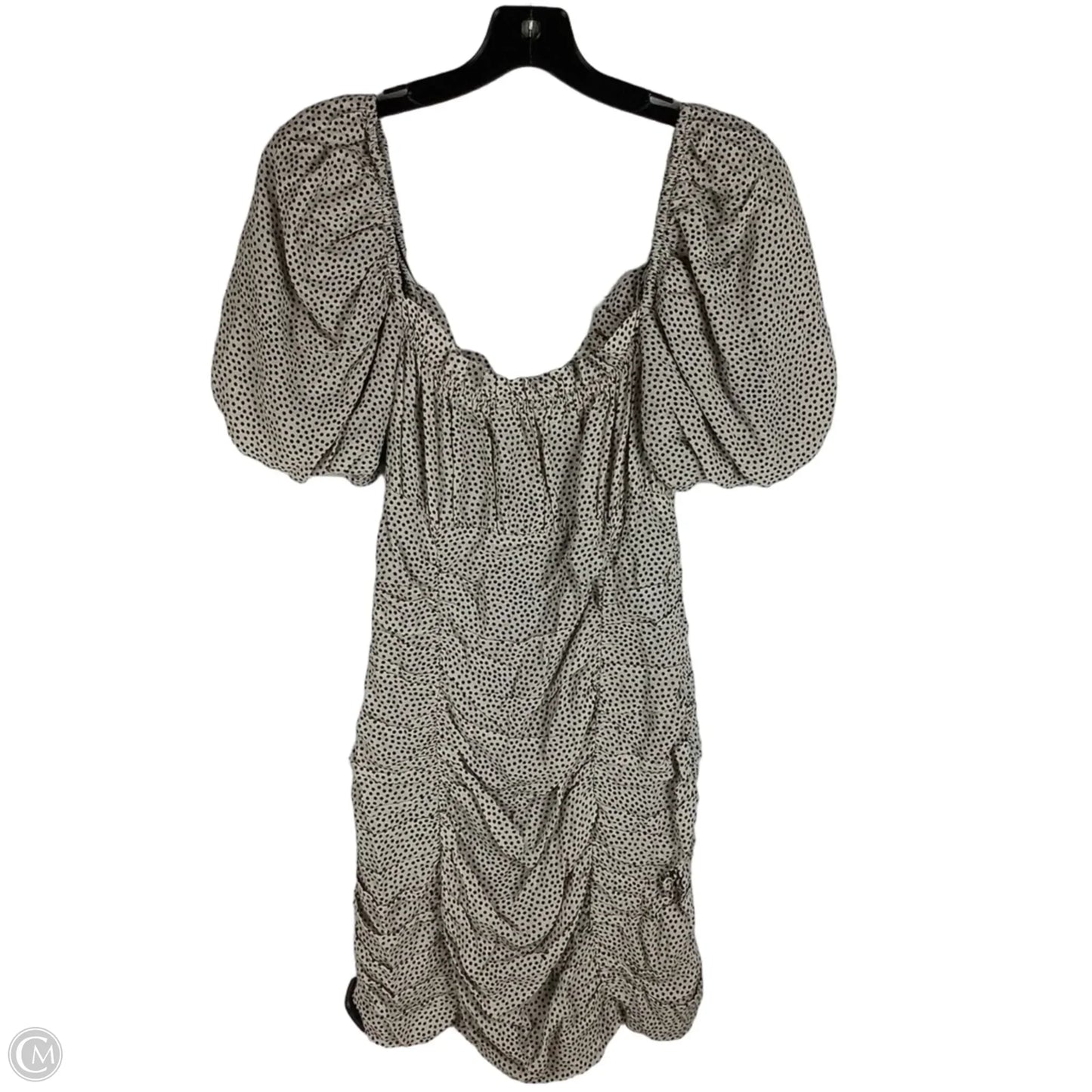 Dress Party Short By Zara In Polkadot Pattern, Size: S