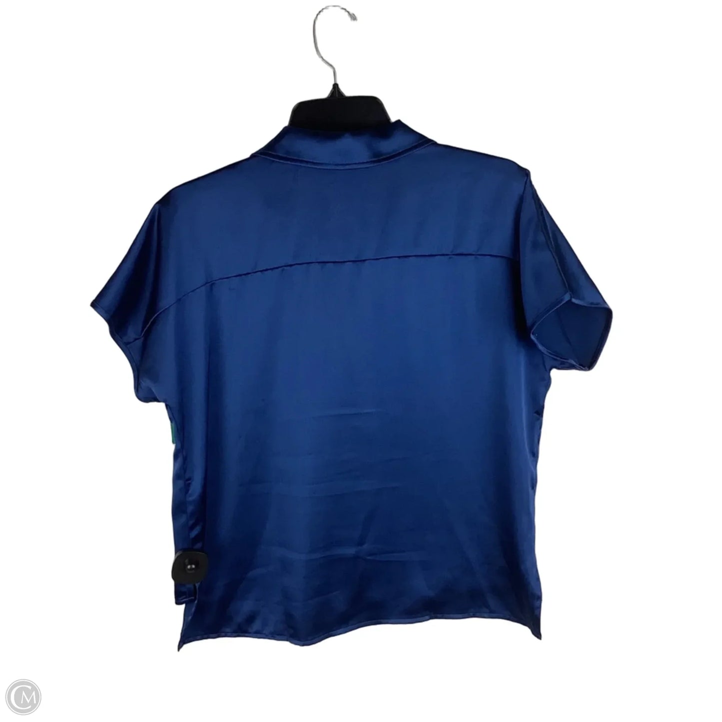 Top Short Sleeve By Rachel Zoe In Blue, Size: L