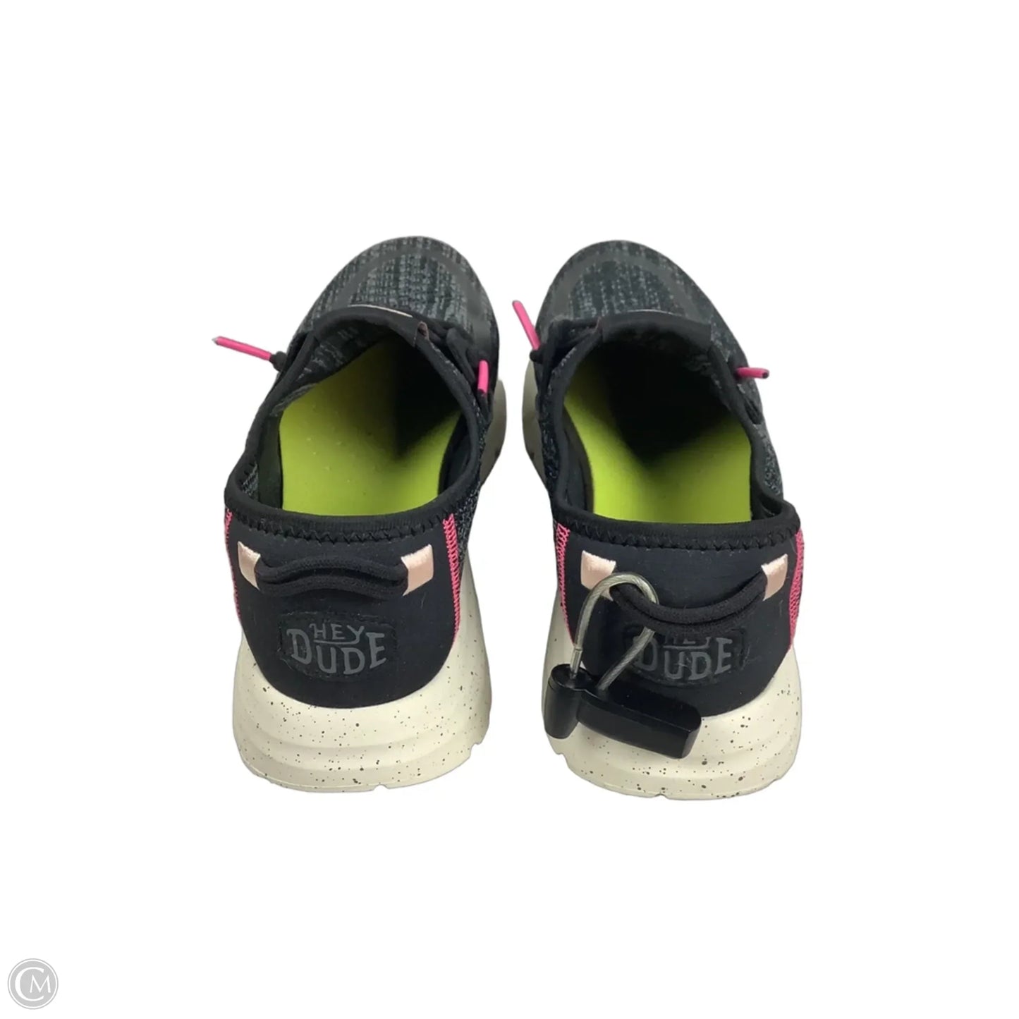 Shoes Flats By Hey Dude In Black, Size: 8