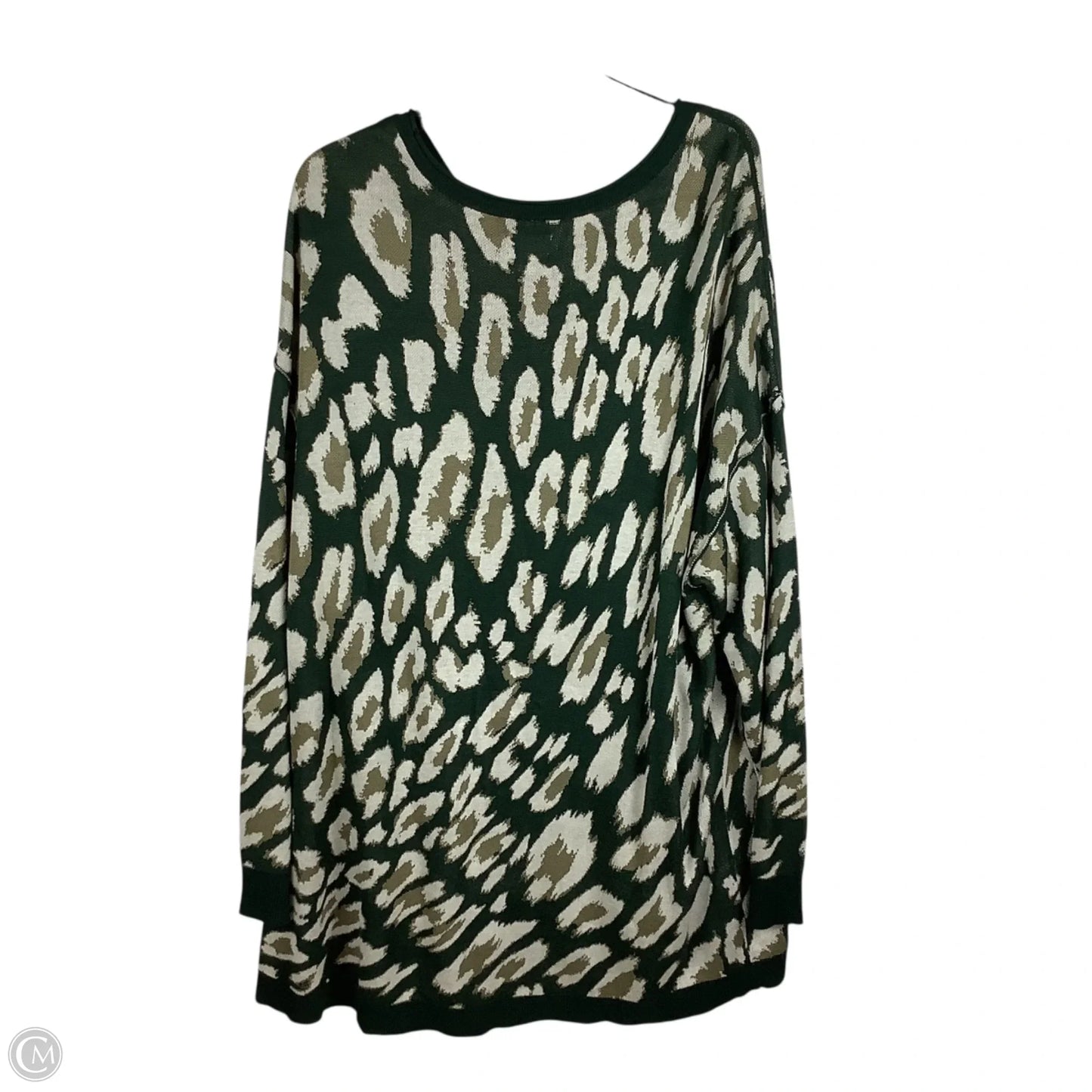 Sweater By Wonderly In Green, Size: 2x