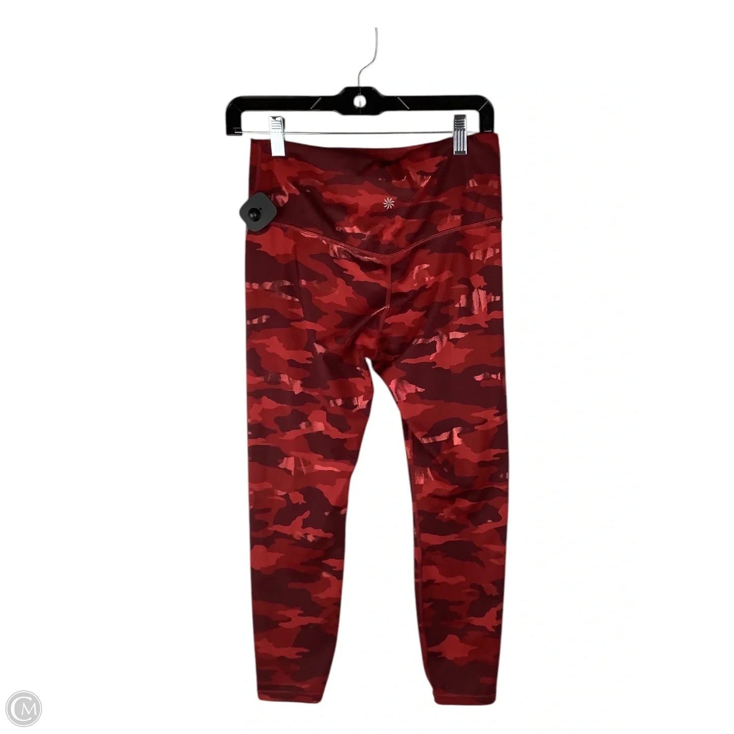 Athletic Leggings By Athleta In Red, Size: M