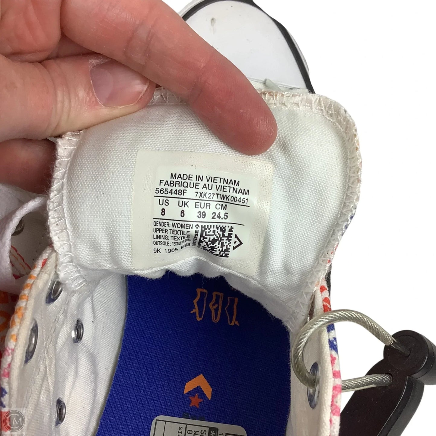 Shoes Sneakers By Converse In White, Size: 8