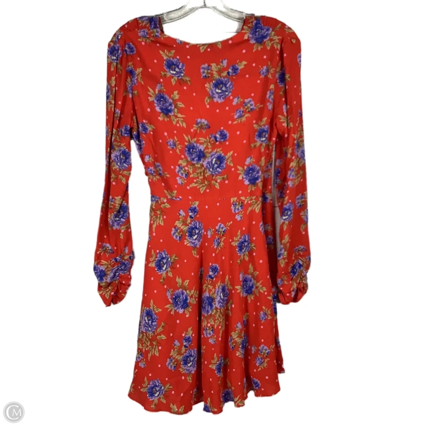 Dress Casual Short By Zara In Red, Size: S