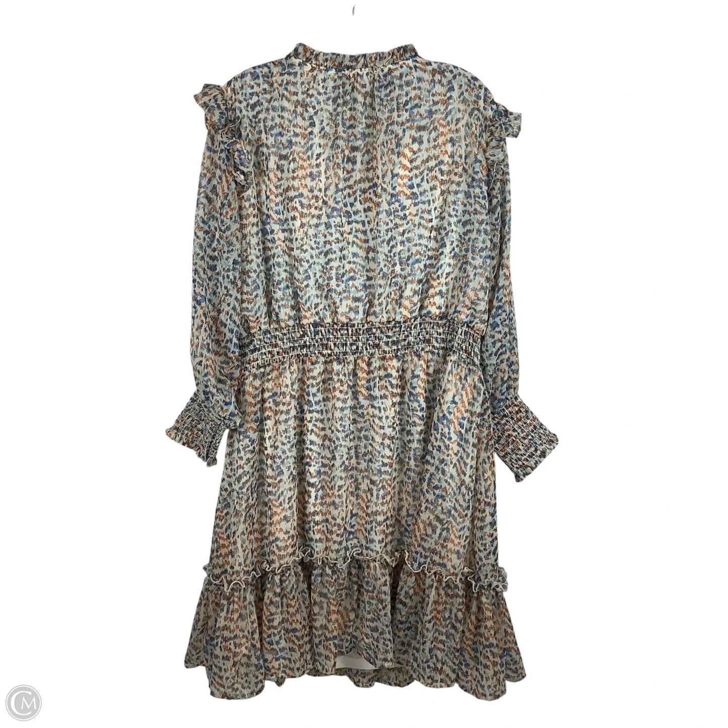Dress Casual Short By Chicsoul In Animal Print, Size: 2x