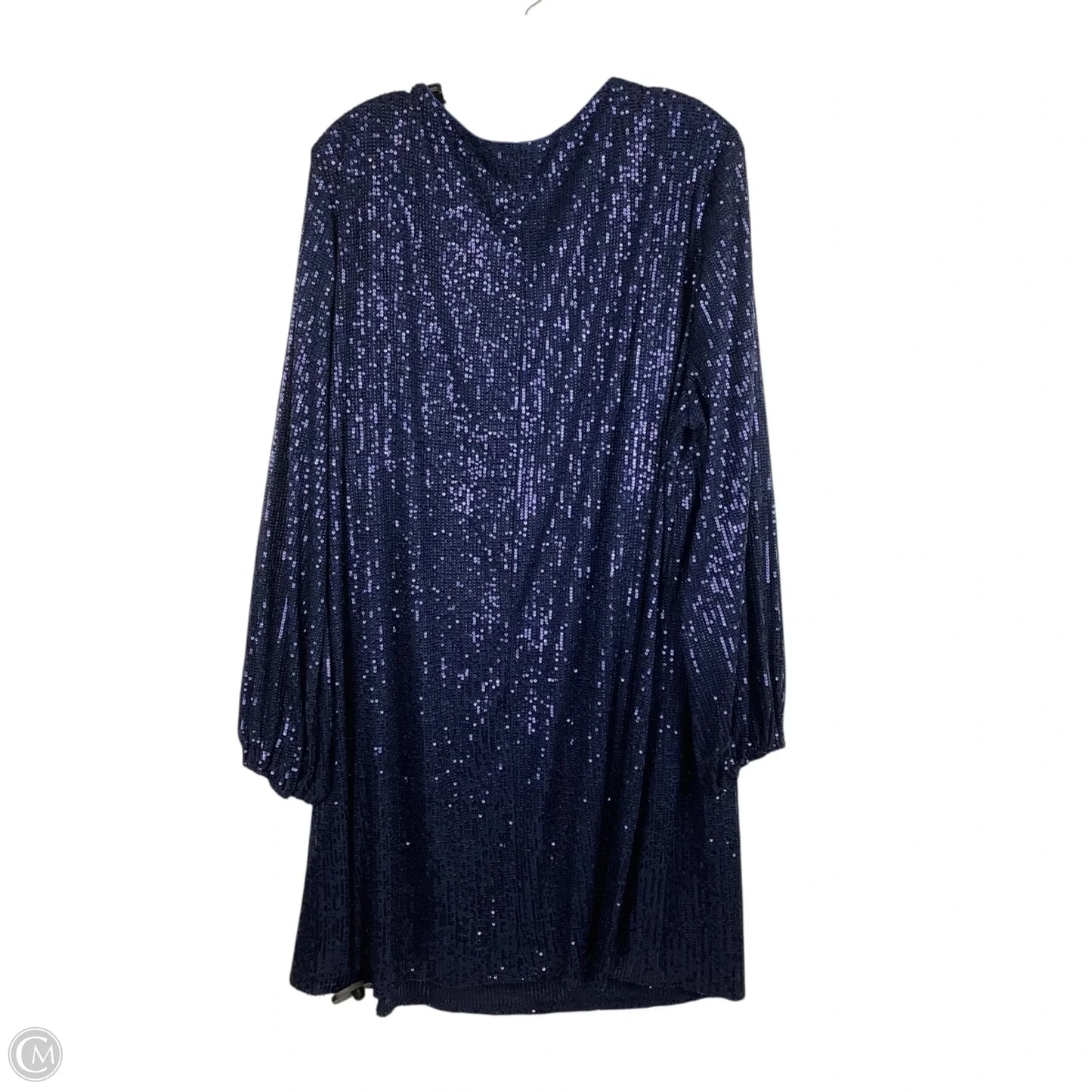 Dress Party Short By Chicsoul In Navy, Size: 3x