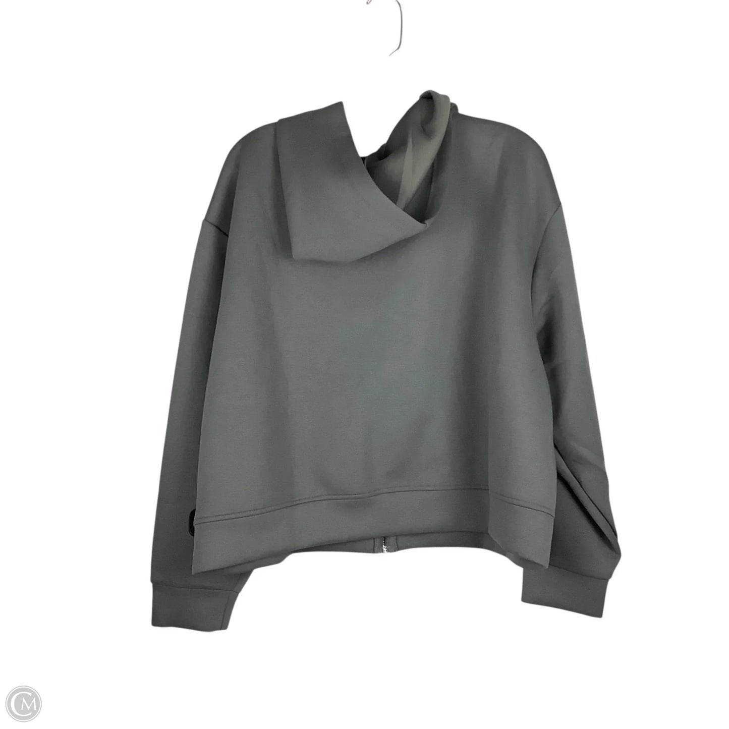 Sweatshirt Hoodie By A New Day In Grey, Size: 1x