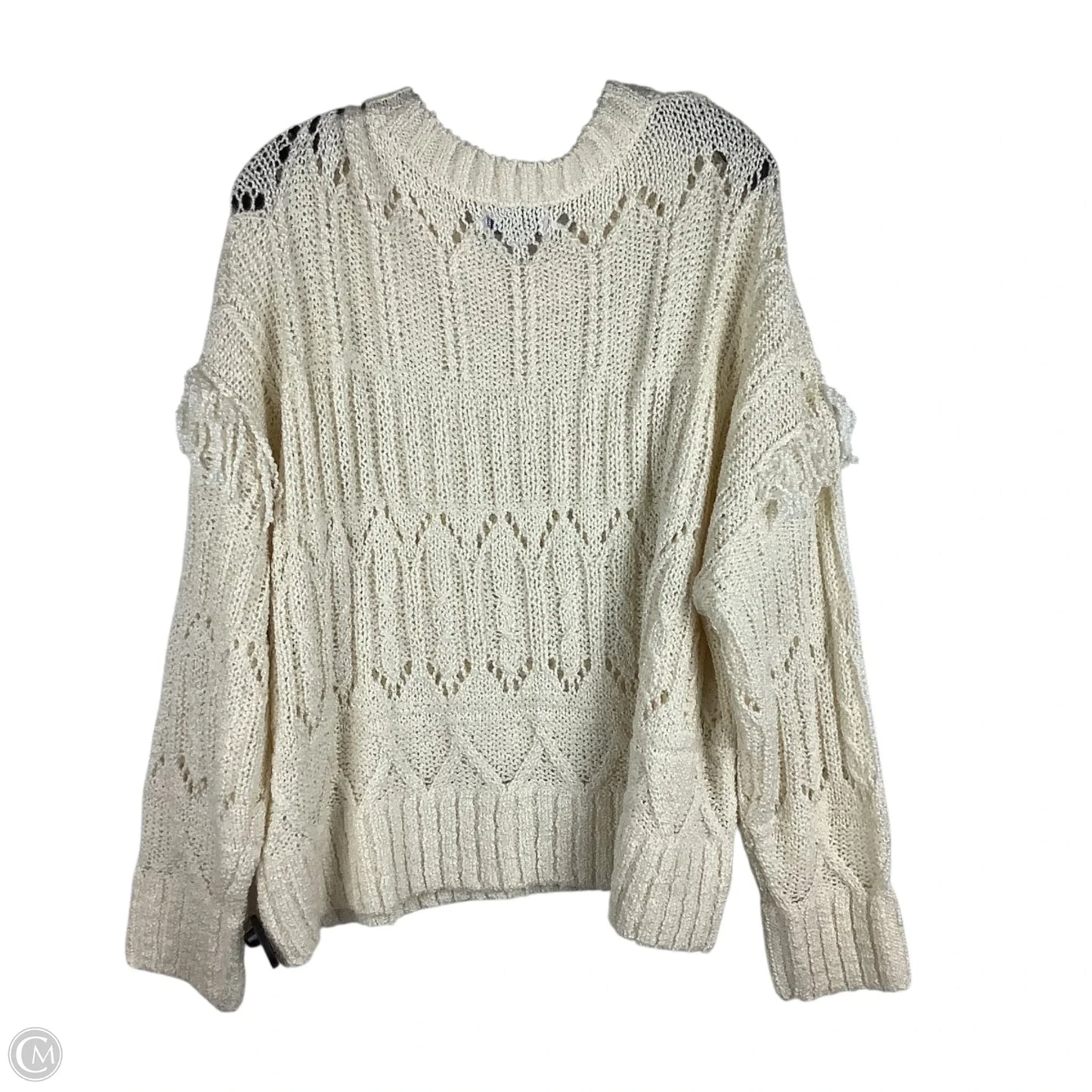 Sweater By Old Navy In Cream, Size: Xl