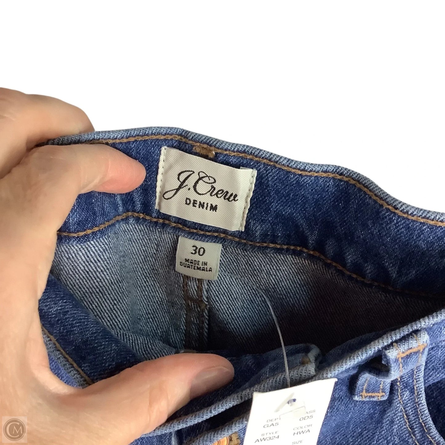 Skirt Mini & Short By J. Crew In Blue Denim, Size: 8 (30)
