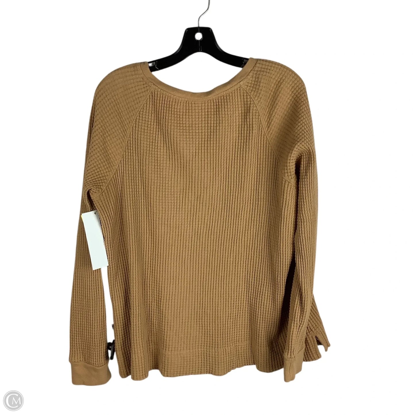 Top Long Sleeve By The North Face In Tan, Size: L