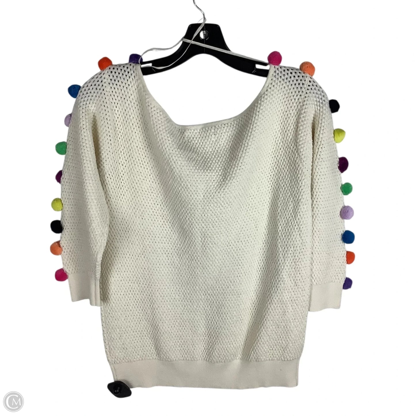 Sweater By Anthropologie In Cream, Size: S
