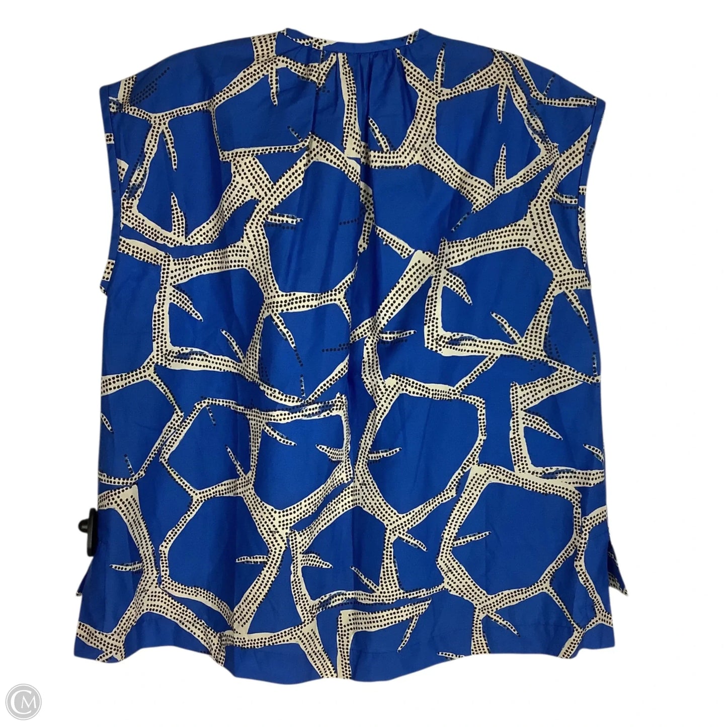 Top Short Sleeve By Cmc In Blue, Size: 2