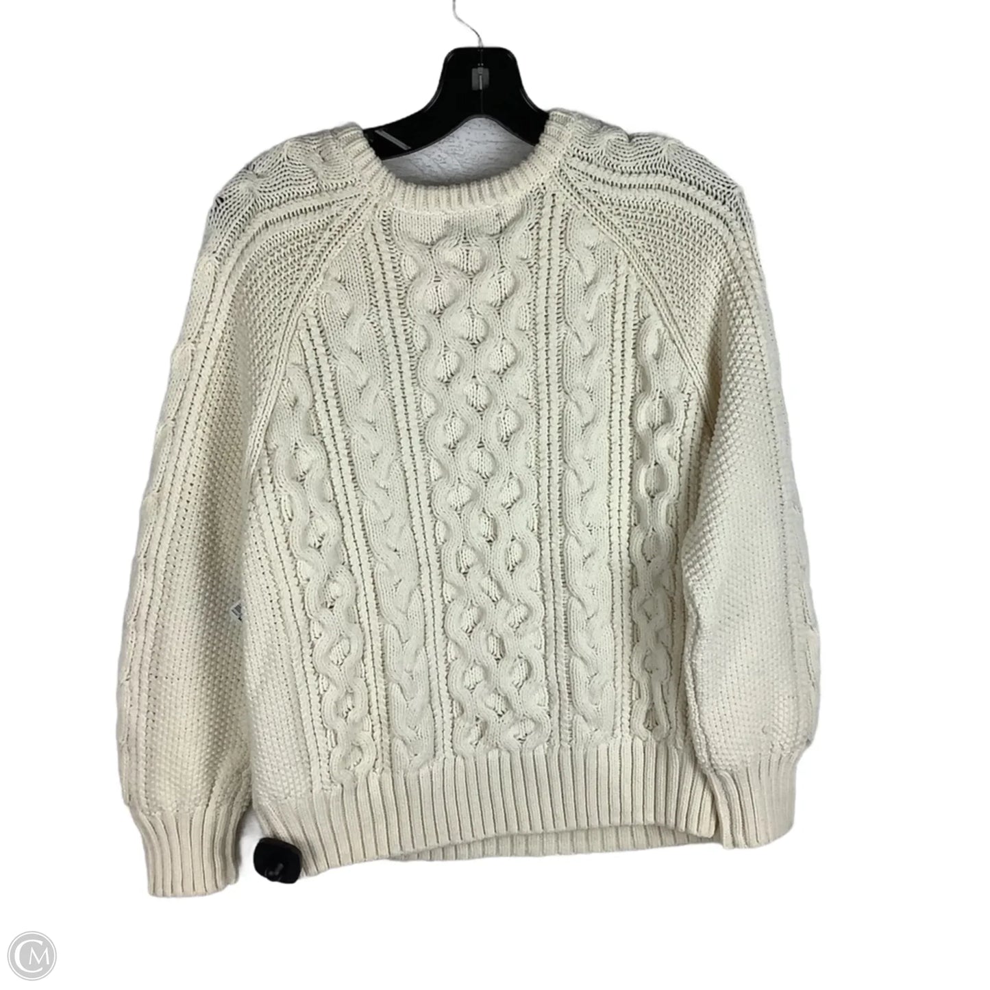 Sweater By J. Crew In Cream, Size: L