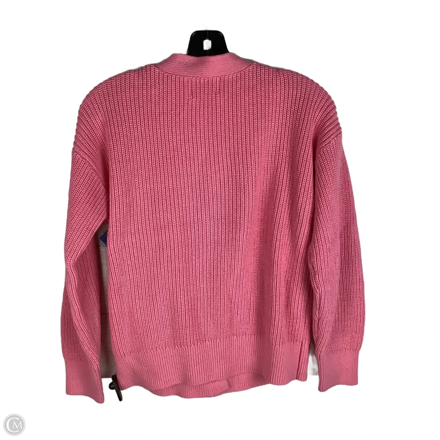 Sweater Cardigan By Old Navy In Pink, Size: M