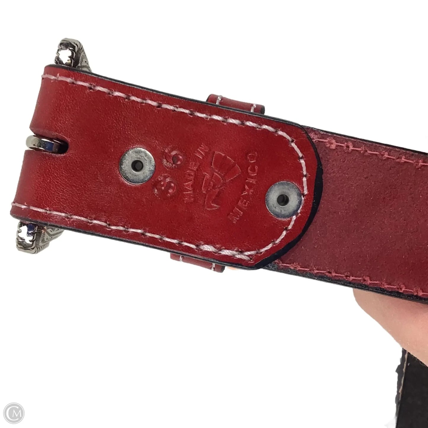 Belt Leather By Clothes Mentor, Size 36 (est.M/L)