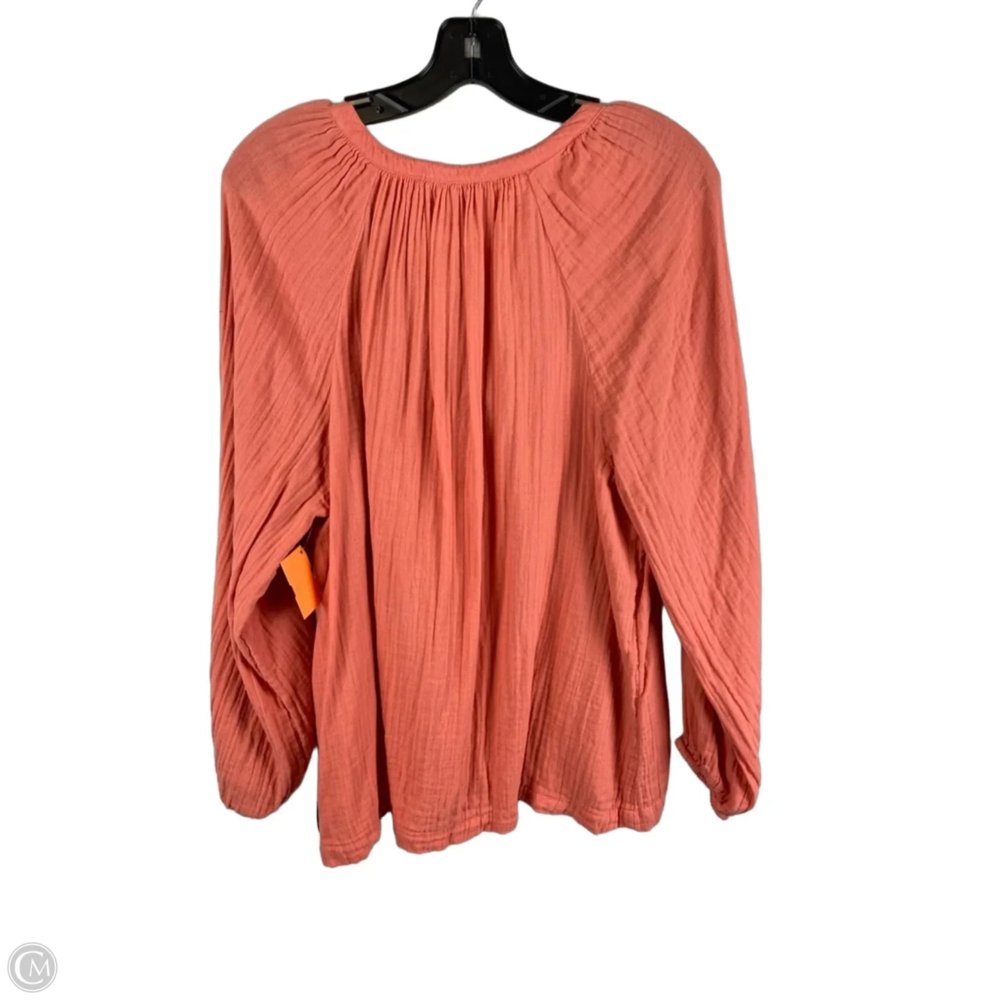 Top Long Sleeve By Old Navy In Coral, Size: L