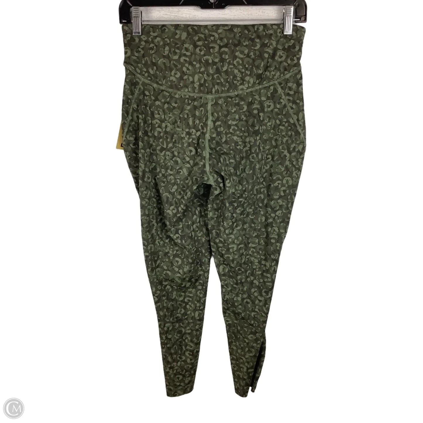 Athletic Leggings By Lululemon In Green, Size: 8