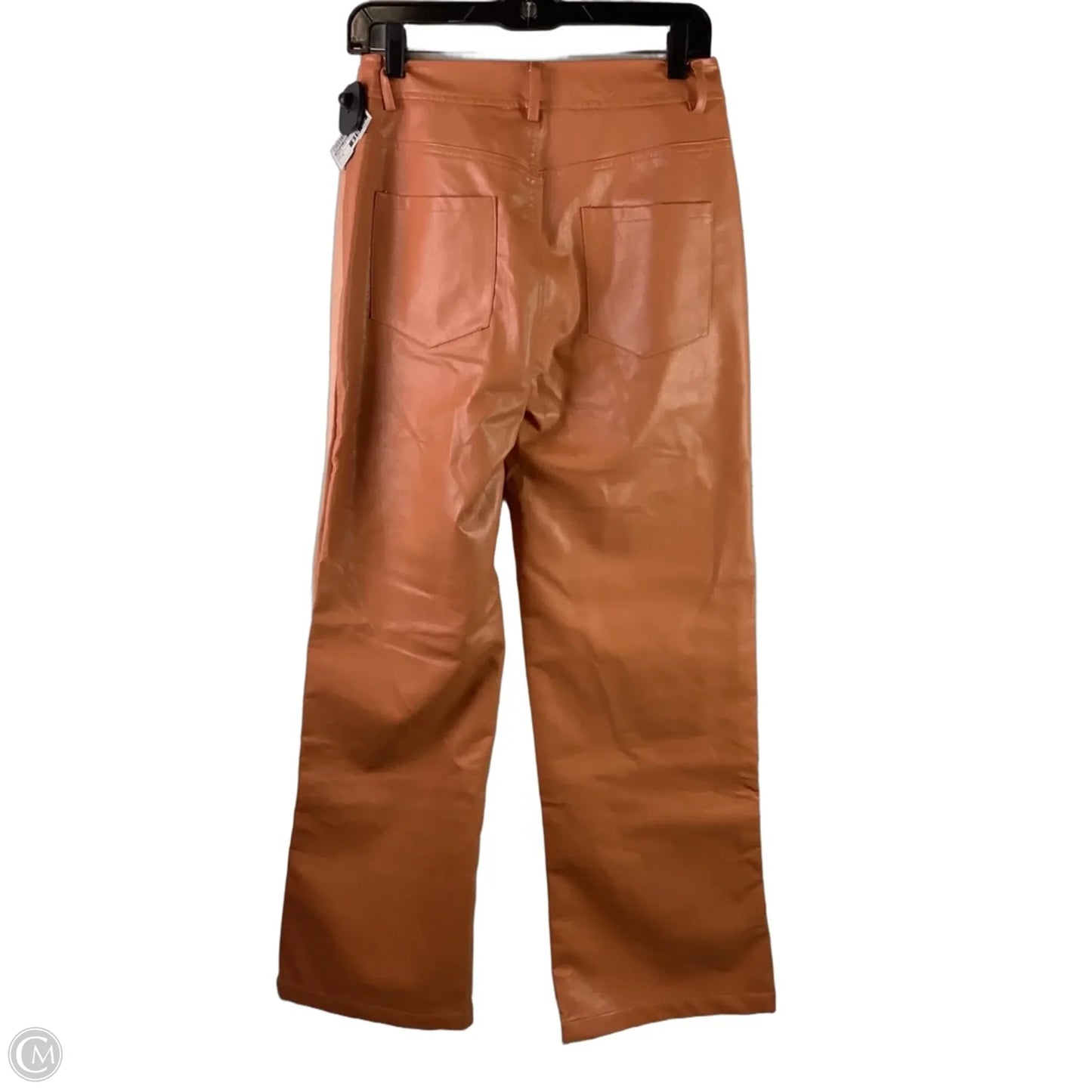 Pants Wide Leg By Bailey Rose In Orange, Size: M