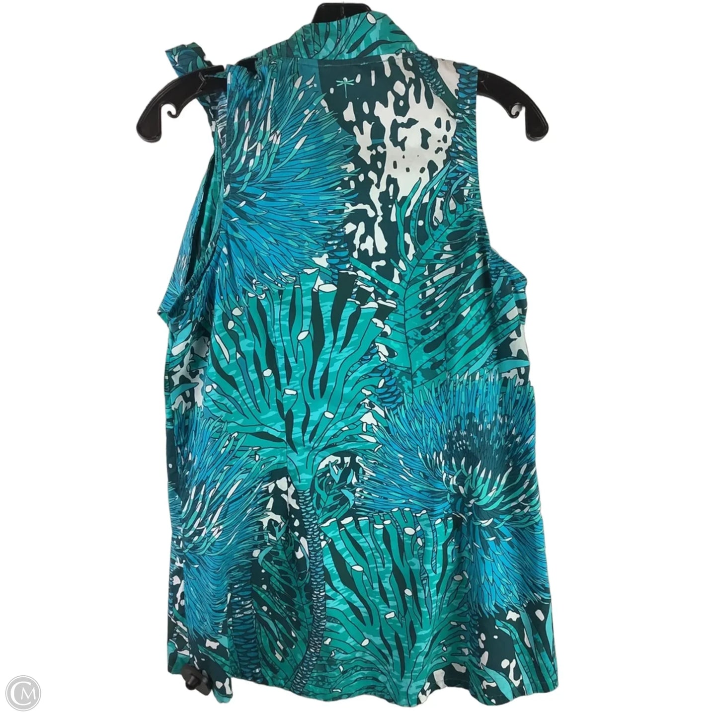 Top Sleeveless By Tyler Boe In Teal, Size: M