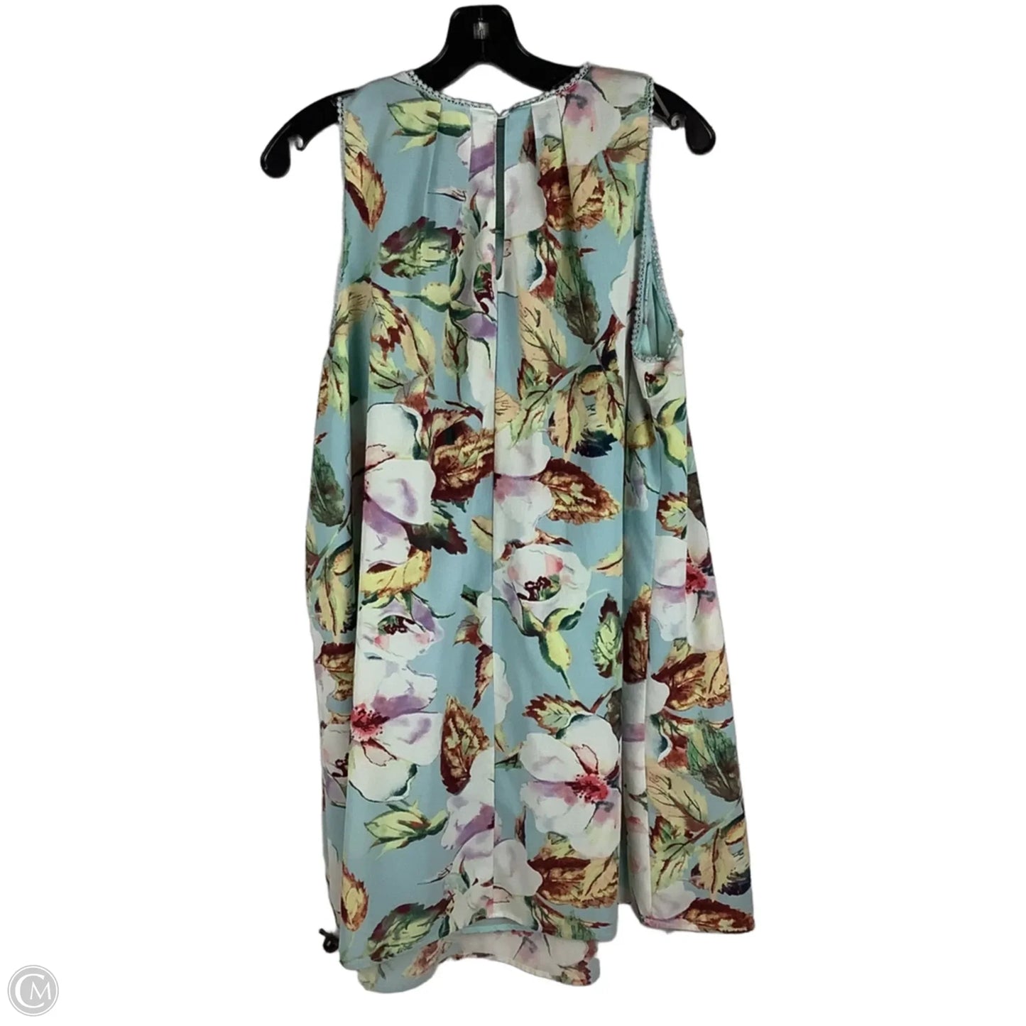 Dress Casual Short By Umgee In Floral Print, Size: L