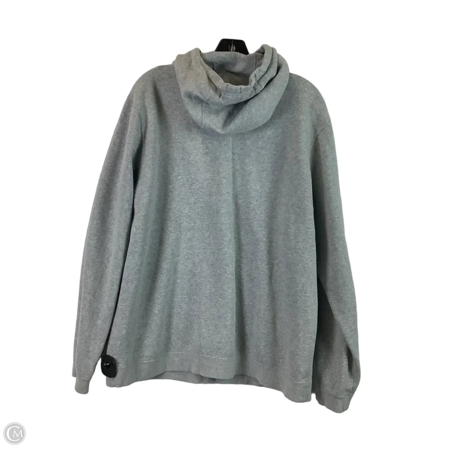Athletic Sweatshirt Hoodie By Nike Apparel In Grey, Size: Xl