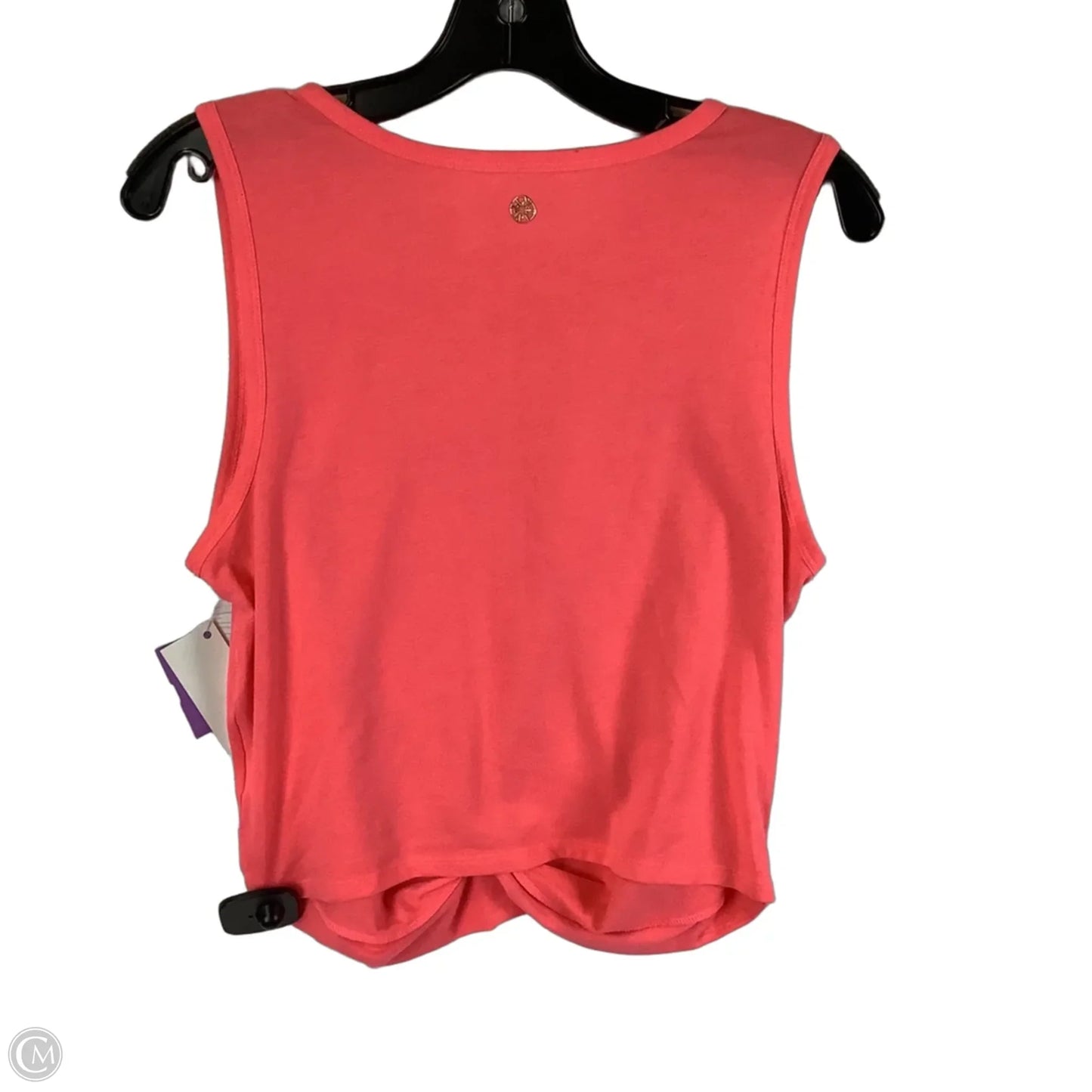 Top Sleeveless Designer By Lilly Pulitzer In Pink, Size: L