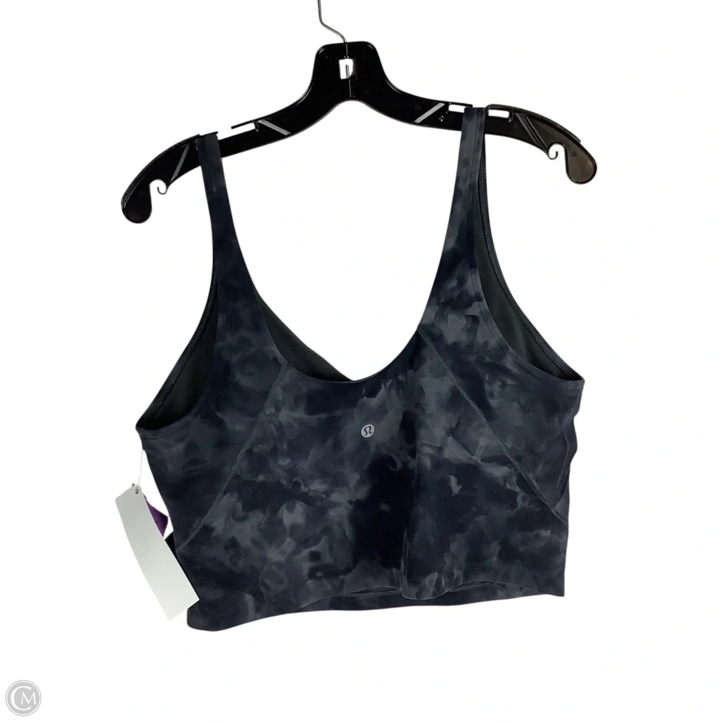 Athletic Tank Top By Lululemon In Tie Dye Print, Size: 14