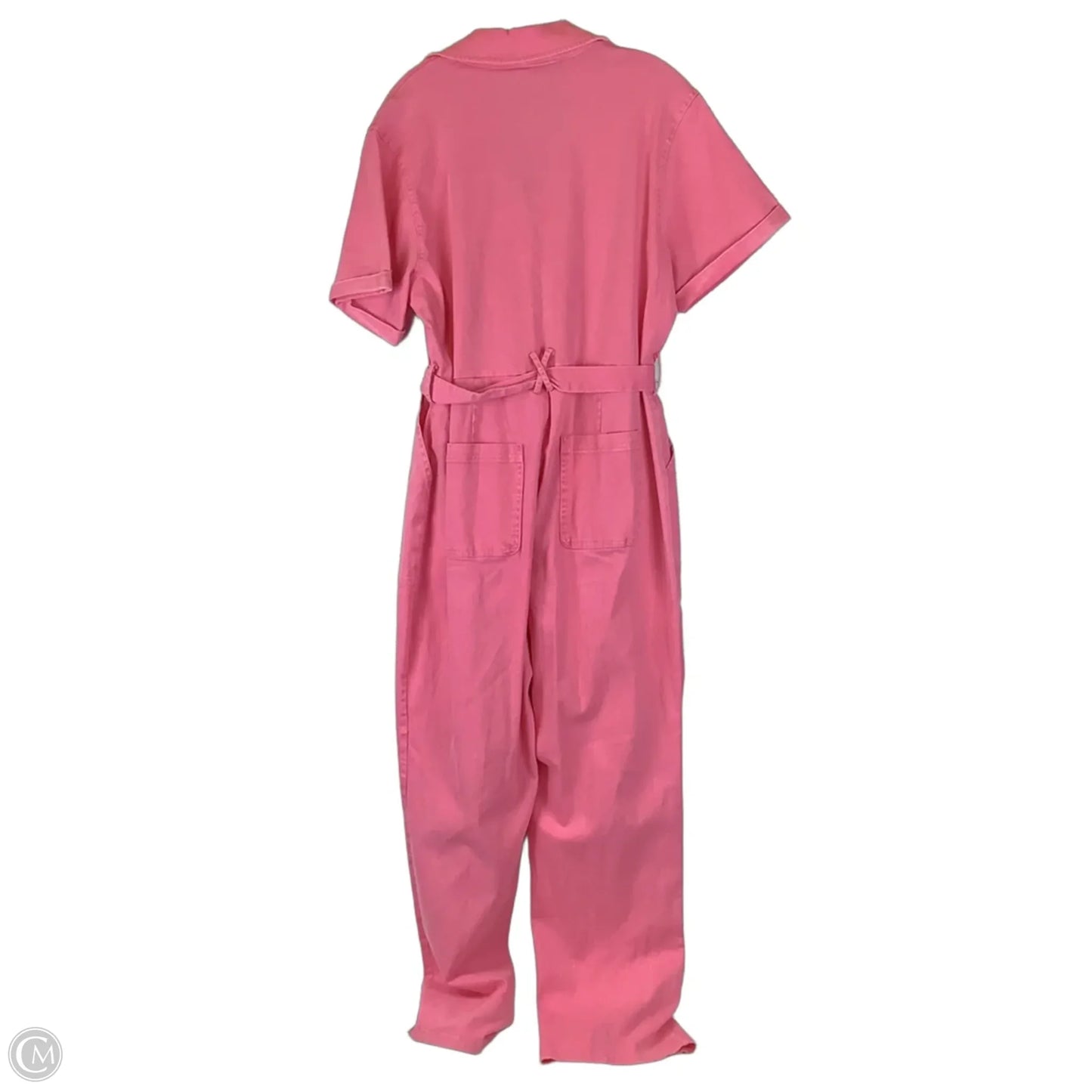 Jumpsuit By Skies Are Blue In Pink Denim, Size: Xl