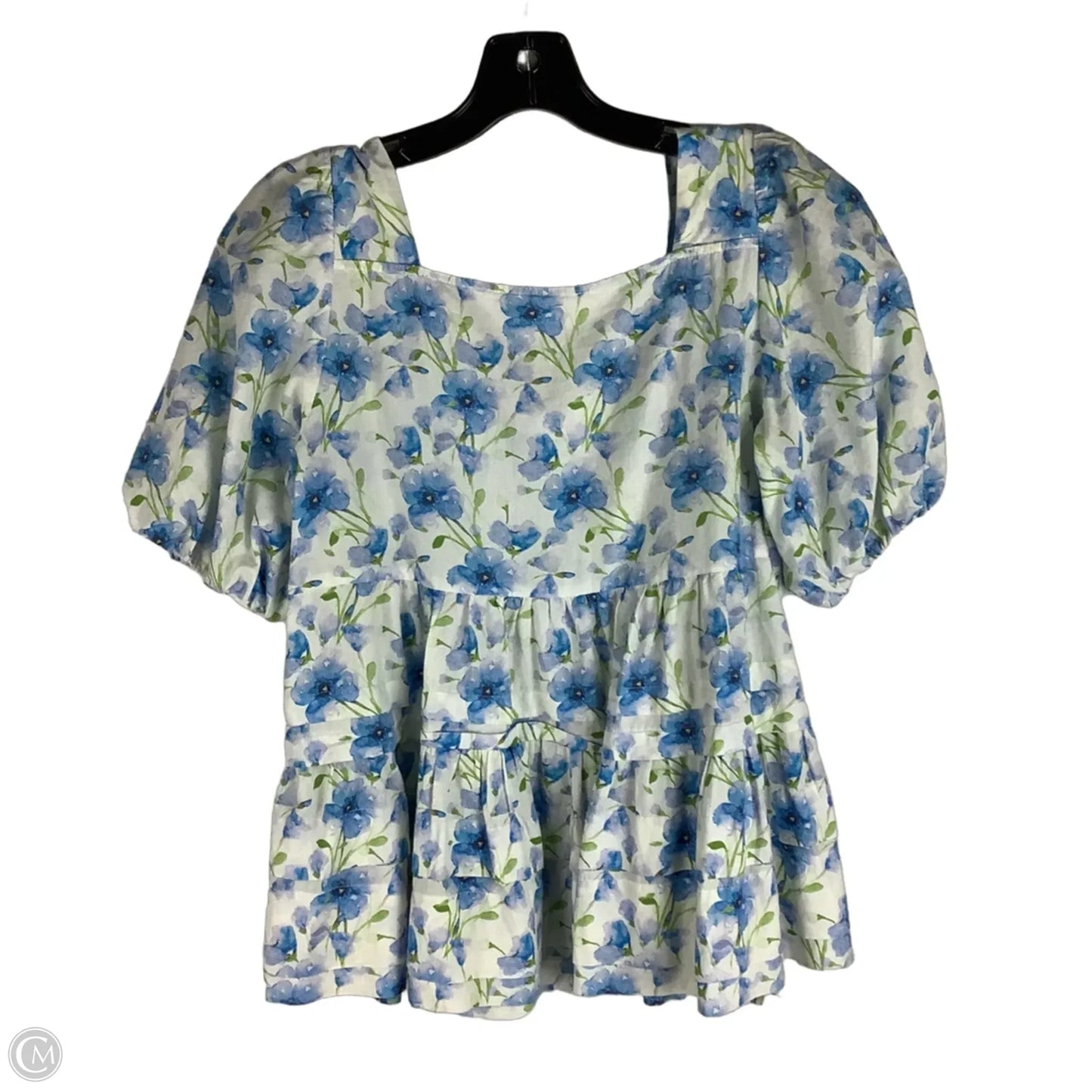 Top Short Sleeve By Easel In Floral Print, Size: S