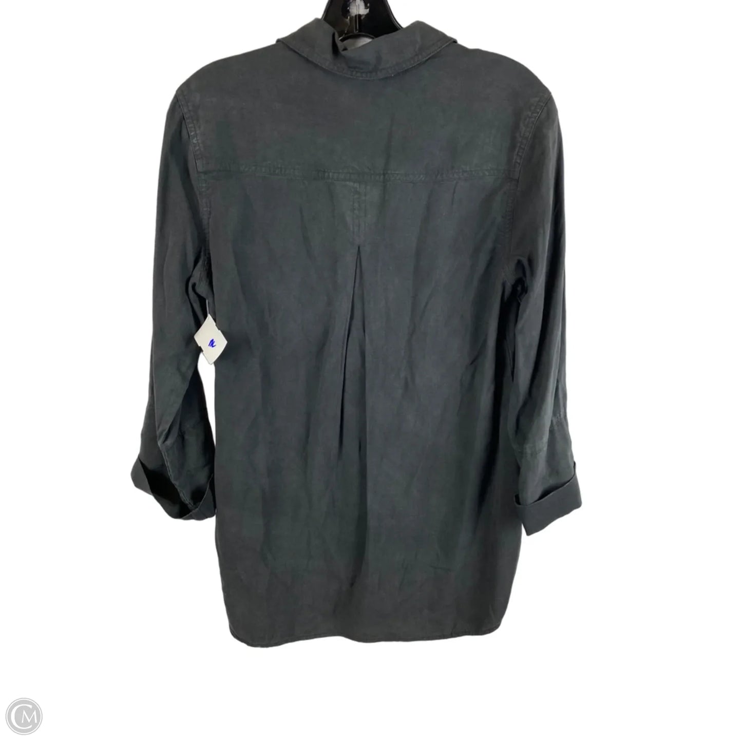 Top Long Sleeve By Cloth & Stone In Grey, Size: S